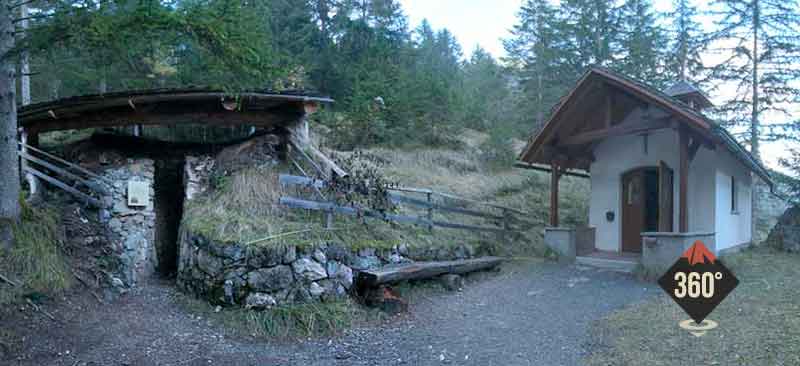 Kalkofen und Kapelle