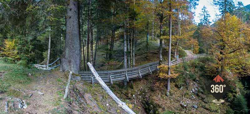 Schlucht Enge
