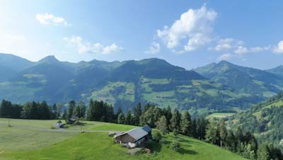 Panoramablick Talauswärts