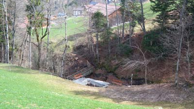 Blick zum TretBecken