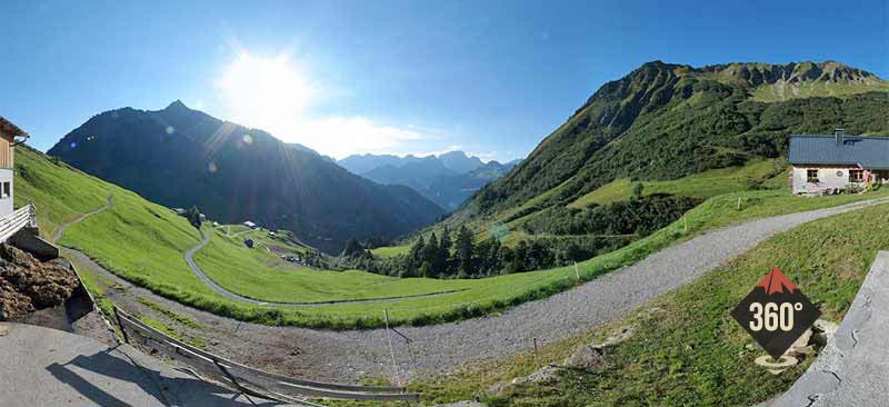 Stafelalpe Panorama